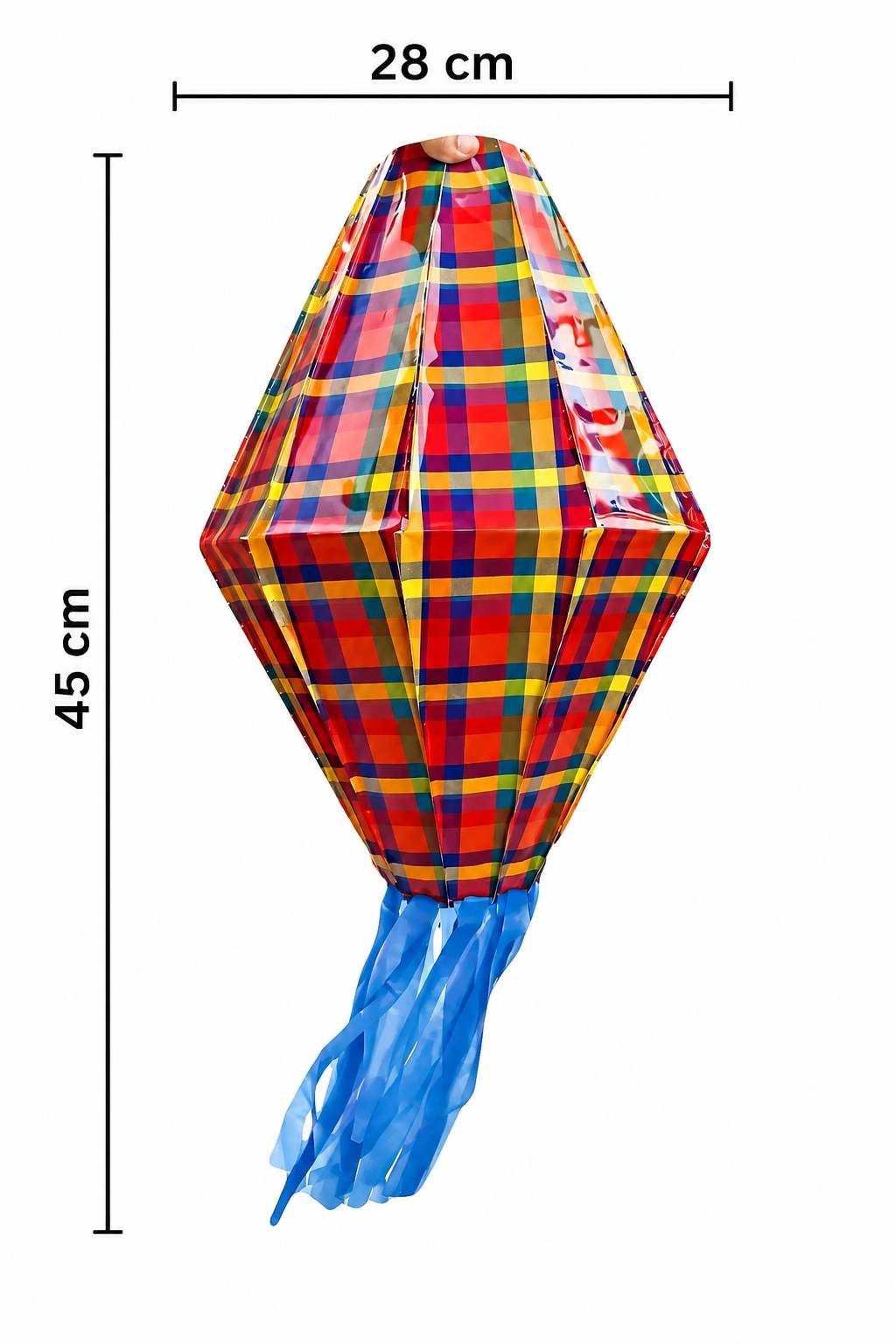 BALAO PLASTICO XADREZ 28CM
